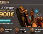 Bonus Gratuit Osiris Casino