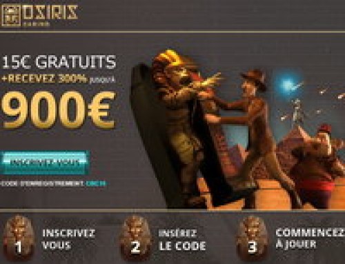 Bonus gratuit Osiris casino