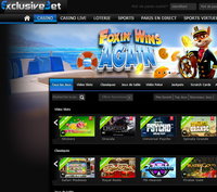 Machines a sous gratuites sur ExclusiveBet Casino