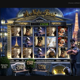 Machine a sous A Night in Paris