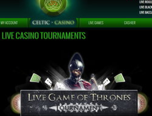 Celtic Casino: 4 tournois de jeux en live