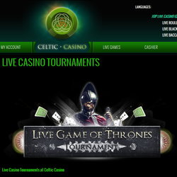 Celtic Casino lance 4 tournois en live