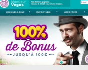Monsieur Vegas dans le top casino de Blackjackenligne.net