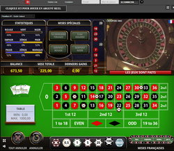 Exemple de roulette en ligne gratuite de Lucky31 Casino