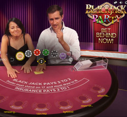 Blackjack Party sur Casino777