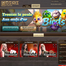 Osiris Casino utilise Extreme Live Gaming