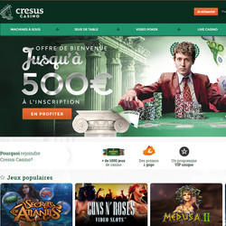 Cresus Casino a la conquete du marche francais