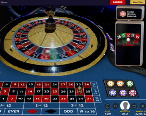 Roulette en ligne du Casino Admiral sur Osiris Casino