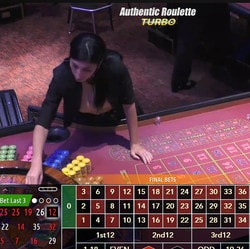 Authentic Roulette Turbo du logiciel Authentic Gaming