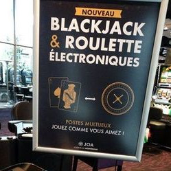 Tables de blackjack électronique dans les Joacasinos