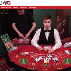 Blackjack en ligne Lucky Blackjack sur Lucky31 Casino