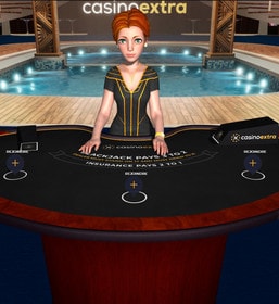 Sonya Blackjack est une table de blackjack en ligne 3D d'Yggdrasil