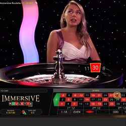 Jouer sur la Roulette Immersive sur Stakes Casino