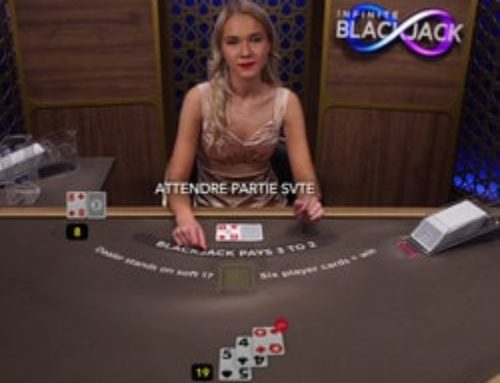 Live Infinite Blackjack, la table de black jack illimitée