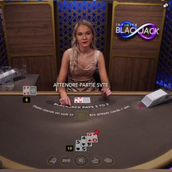 Black jack en ligne Live Infinite Blackjack