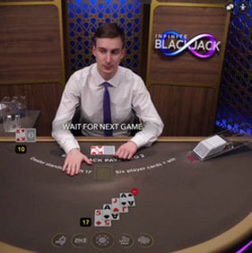 Infinite Blackjack, la table de black jack en ligne illimitée