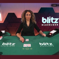 La table Blitz Blackjack disponible sur le casino Wild Sultan