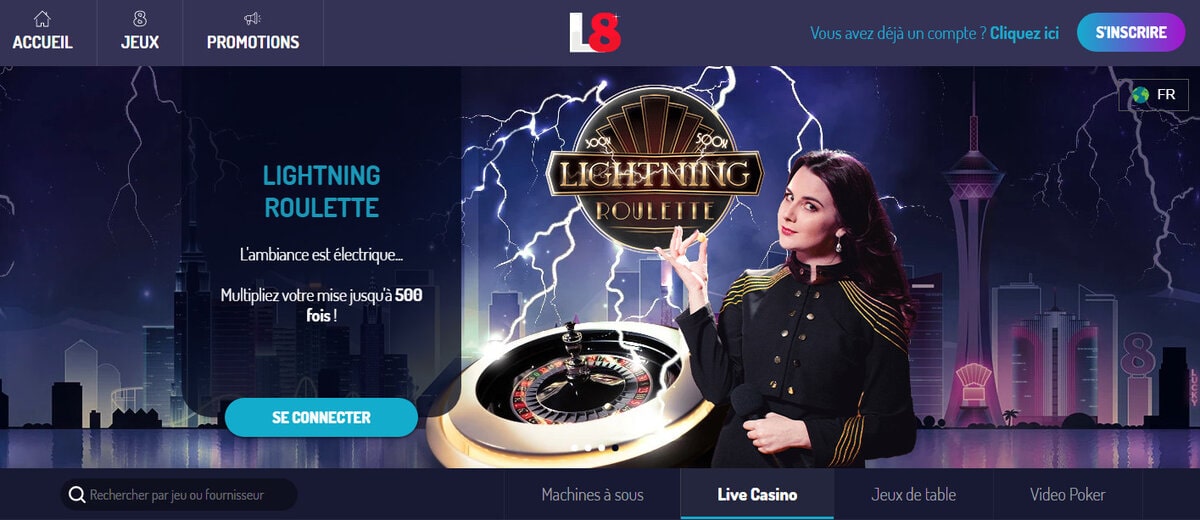 Lucky8 le casino en live avec croupiers en direct de notoriété internationale