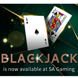 Black-jack en live par SA Gaming