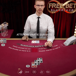 Tournoi de black jack en live sur Cresus